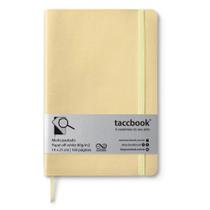Caderno Pautado taccbook Amarelo (pastel) 14x21 Flex