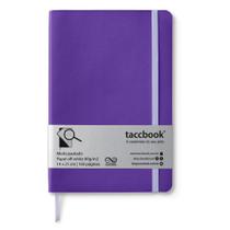 Caderno Pautado taccbook Ametista 14x21 Flex