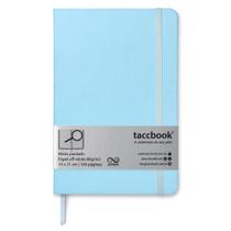 Caderno Pautado taccbook Azul (pastel) 14x21 Ríg.