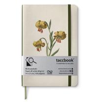 Caderno Pautado taccbook Ramo com três lírios 14x21 Flex
