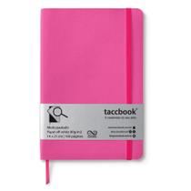 Caderno Pautado taccbook Rosa 14x21 Flex