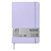 Caderno Pautado taccbook Roxo (pastel) 14x21 Ríg. Caderno Pautado taccbook Roxo (pastel) 14x21 Ríg.