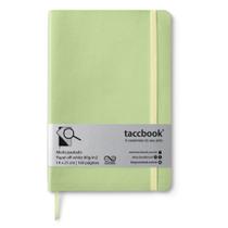 Caderno Pautado taccbook Verde (pastel) 14x21 Flex