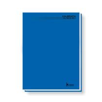 Caderno Pedagógico C.D. Brochura 1/4 Caligrafia Azul - Tamoio