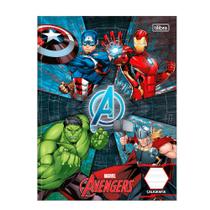 Caderno Pedagógico C.D. Brochura Caligrafia Tilibra - Avengers 3