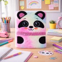 Caderno Pelúcia Modelos Colorido Panda Unicórnio Dog 70 Fls 15X21CM Anotação Diário Bloco Infantil Caderno Pelúcia Modelos Colorido Panda Unicórnio Dog 70 Fls 15X21CM Anotação Diário Bloco Infantil