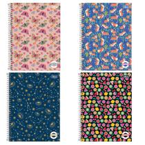 Caderno Pepper 20 Matérias 320 Folhas Tilibra (CAPAS SORTIDAS)