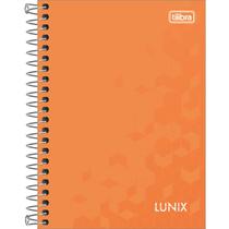 Caderno Pequeno 1/4 14x20cm Espiral Capa Dura LUNIX 80 Folhas Tilibra