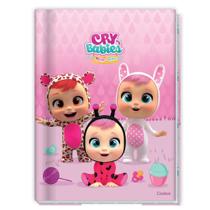 Caderno Pequeno 1/4 Brochura 80 Folhas Crybabies Credeal