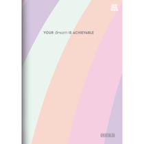 Caderno (PEQUENO) 1/4 Costurado Cristales 32 Folhas Tons Pastel 15x21cm Capa Flexivel Animativa Caderno (PEQUENO) 1/4 Costurado Cristales 32 Folhas Tons Pastel 15x21cm Capa Flexivel Animativa