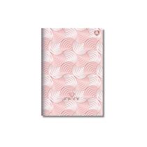 Caderno (PEQUENO) 1/4 Costurado Rosa Rose 32 Folha 15x21cm Capa Flexivel Animativa