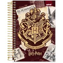 Caderno Pequeno 1/4 Espiral Harry Potter (80 Folhas)