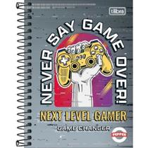 Caderno Pequeno 1/4 Espiral Pepper Gamer 80 Folhas TILIBRA