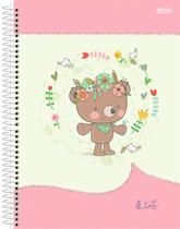 Caderno (Pequeno) 1/4 Espiral So Cute 80 Folhas Capa Dura 14x20cm Animativa