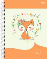 Caderno (Pequeno) 1/4 Espiral So Cute 80 Folhas Capa Dura 14x20cm Animativa