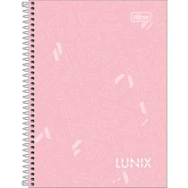 Caderno Pequeno 1/4 Lunix Espiral 80 Folhas Capa Dura - Tilibra