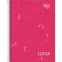 Caderno Pequeno 1/4 Lunix Espiral 80 Folhas Capa Dura - Tilibra