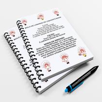Caderno Pequeno 20x14cm Receitas Modelo 03