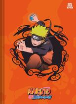 Caderno (PEQUENO) Brochura 1/4 Costurado 14x20cm Anime Naruto 80 Folhas Animativa