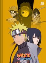 Caderno (PEQUENO) Brochura 1/4 Costurado 14x20cm Anime Naruto 80 Folhas Animativa