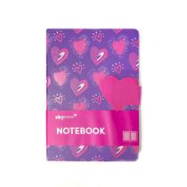 Caderno Pequeno Com Imã De Coração SkyPaper