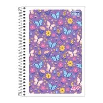 Caderno Pequeno Espiral 1/4 Capa Flexível D+ 48 Folhas - Tilibra Agenda Recado Escolar Infantil