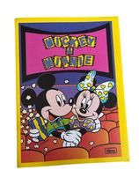 Caderno pequeno Mickey e Minnie com 96 fls Tilibra Caderno pequeno Mickey e Minnie com 96 fls Tilibra