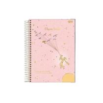 Caderno Pequeno Principe Rosa Jandaia 1 Matéria 96 Folhas