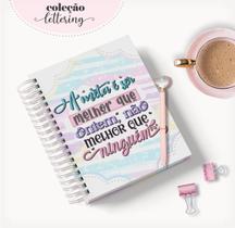 Caderno Personalizado LETTERING 60 Folhas 15,5x21,5 Cm