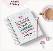 Caderno Personalizado LETTERING 60 Folhas 15,5x21,5 Cm