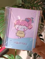 Caderno Personalizado Signos Cute Zen A5 ( Aquário)