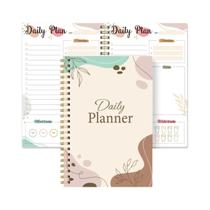 Caderno Planejador Diário Sem Data, Lista De Tarefas, Prioridades E Monitor De Humor Para Caderno Planejador Diário Sem Data, Lista De Tarefas, Prioridades E Monitor De Humor Para