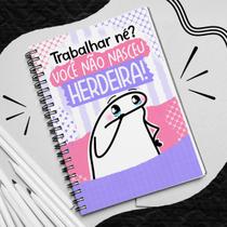 Caderno Planner A5 Flork Divertido Permanente Ano Atual Anotações Papelaria Diario Meme Presente Organização