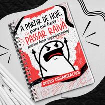 Caderno Planner Flork Divertido Permanente A partir de hoje