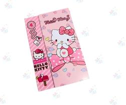 Caderno Planner Luxo Hello Kitty Capa Dura e Fecho Magnético 96 Fls