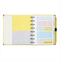 Caderno planner Ótima systemflex A5 orna pato moderna Caderno planner Ótima systemflex A5 orna pato moderna