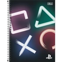 Caderno Playstation Espiral PS4 PS5 160Fls - Tilibra