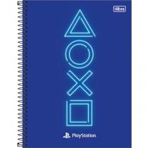 Caderno Playstation Espiral PS4 PS5 80Fls - Tilibra