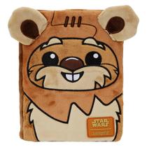Caderno Plush Loungefly Star Wars O Retorno de Jedi Ewok Caderno Plush Loungefly Star Wars O Retorno de Jedi Ewok