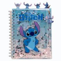 Caderno Pocket Removível STITCH DISNEY 24X15cm Zona Criativa Caderno Pocket Removível STITCH DISNEY 24X15cm Zona Criativa