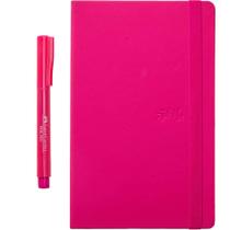 Caderno Pontilhado Creative Journal Rosa 125x200mm 80 folhas de 70g/m² + 1 Fine Pen Faber-Castell