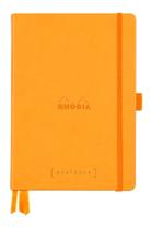 Caderno Pontilhado Goalbook A5 120 Folhas Orange Rhodia Caderno Pontilhado Goalbook A5 120 Folhas Orange Rhodia
