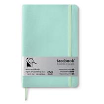 Caderno Pontilhado taccbook Água marinha pastel 14x21 Flex