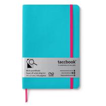 Caderno Pontilhado taccbook Azul turquesa 14x21 Flex