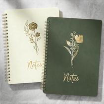 Caderno Prelady 2 unidades A5 com espiral e bolso Caderno Prelady 2 unidades A5 com espiral e bolso