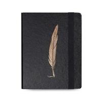 Caderno Premium Systemflex ótima Max Coleção Noir Pena 1 ed