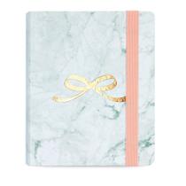 Caderno Premium Systemflex ótima Mini Coleção Pink Stone Marmore 1 ed