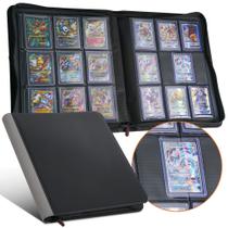 Caderno PREZA para Toploader 216 Cards 9 Bolsos com Zíper Caderno PREZA para Toploader 216 Cards 9 Bolsos com Zíper