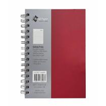 Caderno Prime Royal Paper Espiral C/Pauta 100Fls 14x20,5cm Vermelho P 023
