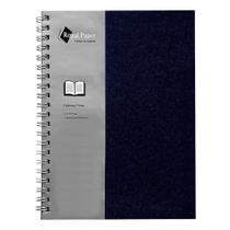 Caderno Prime Royal Paper Pautado 100Fls 18,5x25,5cm Azul